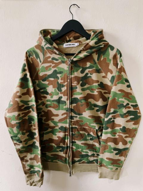 A BATHING APE® Bape A Bathing Ape Puzzle Camo Fullzip Hoodie