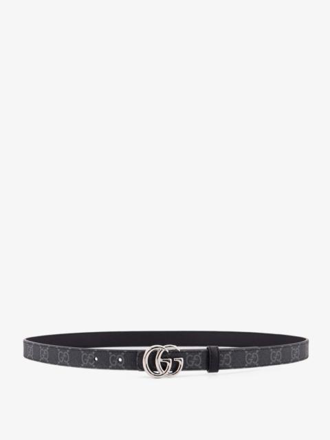 GUCCI Gucci Women Coated Canvas Belt With Metal Gg Logo