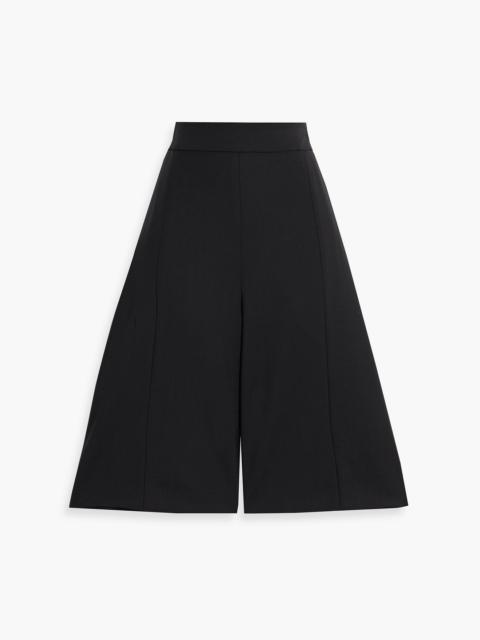CAROLINA HERRERA Grain de poudre wool shorts