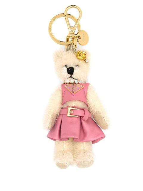 Prada Women Multicolor Fabric Key Ring
