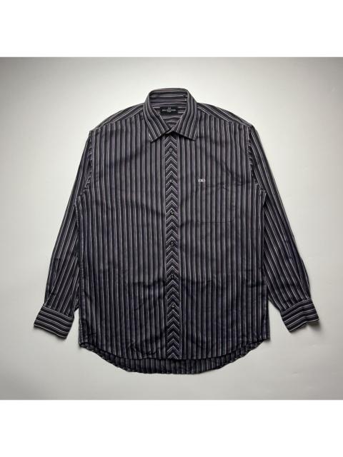 BALENCIAGA Vintage Balenciaga Long Sleeve Striped Shirt