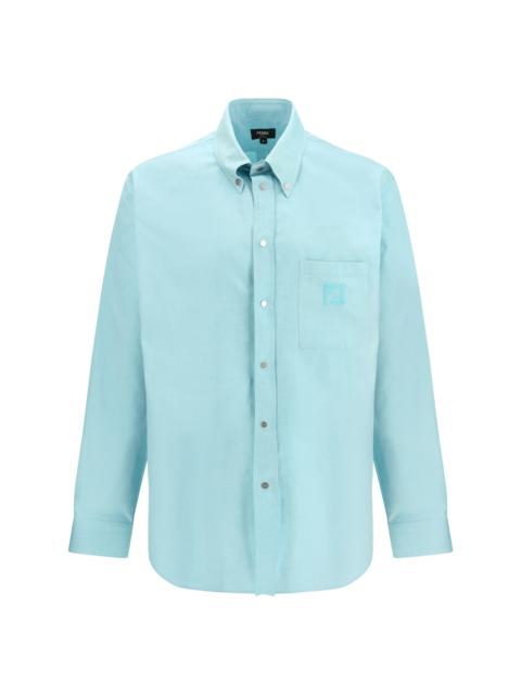 FENDI Fendi Men Oxford Cotton Shirt