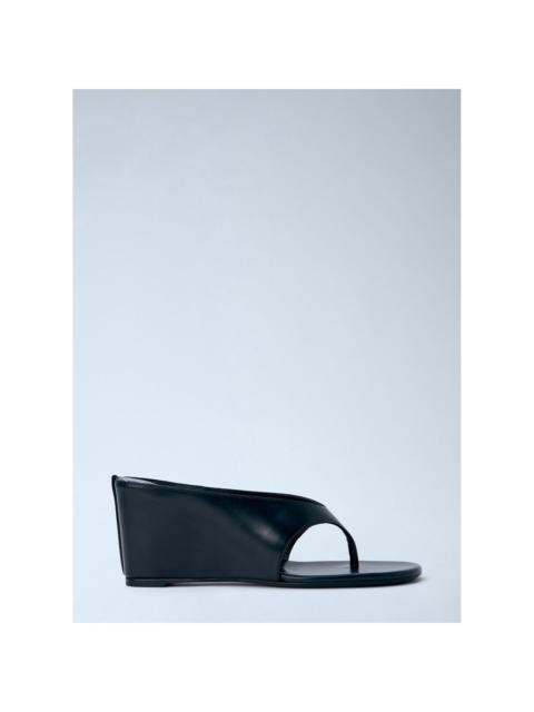 Other Designers Other - JUDE Yaga Black Wedge Sandals New & Authentic (Women's size: