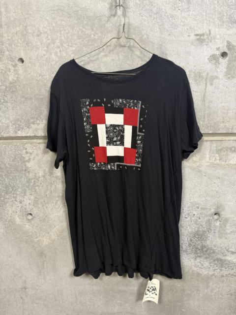 Greg Lauren Greg Lauren x Gee's Bend Red "Mosaic" Shirt