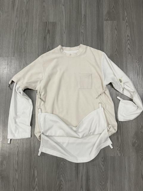 Other Designers Seditionaries - Mountain Research 2019 COLD fleece muslin layered shirt