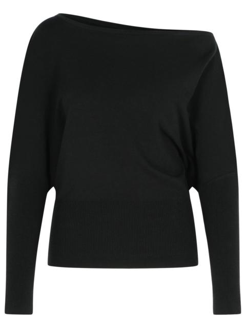 SIMKHAI Simkhai Lavina Black Wool Blend Sweater