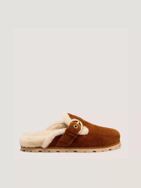 Stuart Weitzman CHRYSTIE SHEARLING MULE