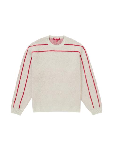 Supreme Supreme Back Stripe Sweater Stone