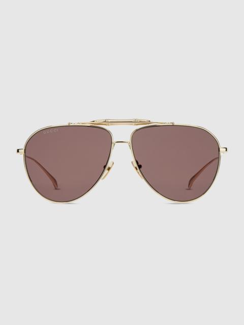 GUCCI Pilot sunglasses
