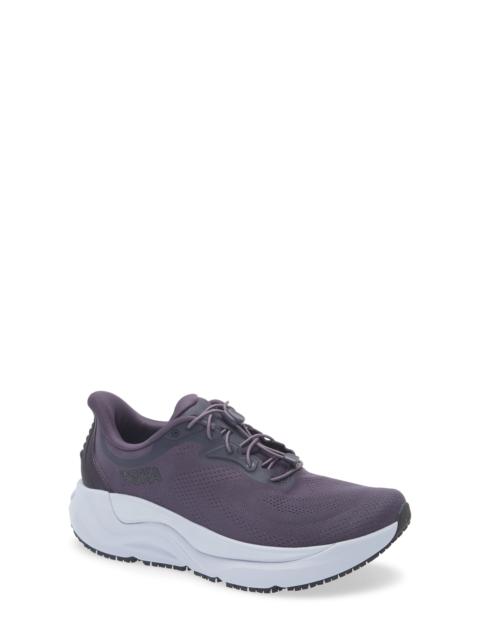 HOKA HOKA Arahi Waterproof Running Sneaker in Squid Ink /Carbon Black at Nordstrom