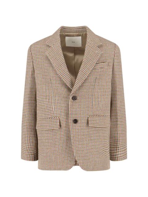 Dunst SINGLE-BREASTED WOOL BLEND BLAZER