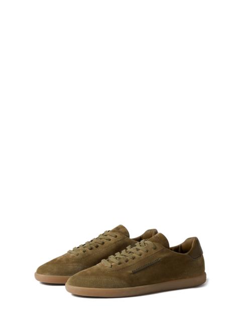 ZEGNA ZEGNA Olive Green 232 Suede Low Top Sneaker at Nordstrom