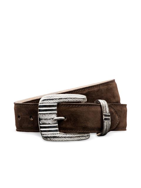 L'AGENCE Aya Suede Belt