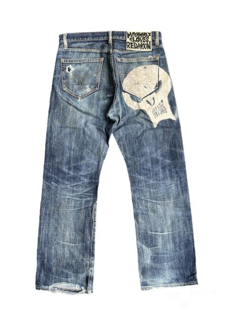 Other Designers Japanese Brand × Redmoon - japanese ilustrator Mayamaxx loves Red Moon selvedges denim