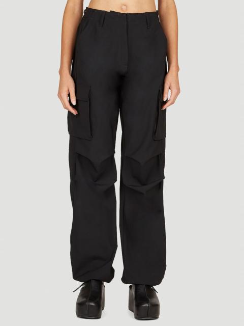 COPERNI Tailored Wide Leg Cargo Pants