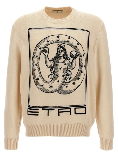 Etro Etro Men Logo Embroidery Sweater