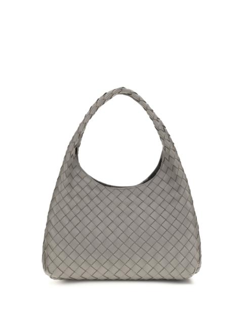 Bottega Veneta Bottega Veneta Campana Shoulder Bag Basalt-Muse Brass