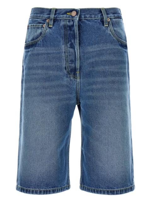 Prada Women High Waist Bermuda Shorts