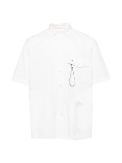 and Wander APPLIQUÉ-DETAIL SHORT-SLEEVE SHIRT