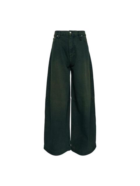 Simone Rocha Wide Leg Puddle Jeans