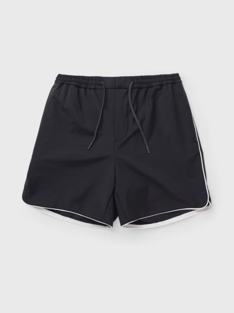 LACOSTE Relaxed Fit Wool Blend Shorts
