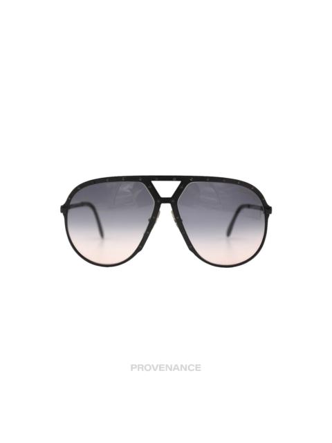 Other Designers Alpina M1 Vintage Sunglasses - Black/Black