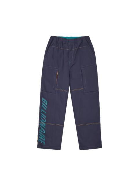 BILLIONAIRE BOYS CLUB LOGO-PRINT TROUSERS