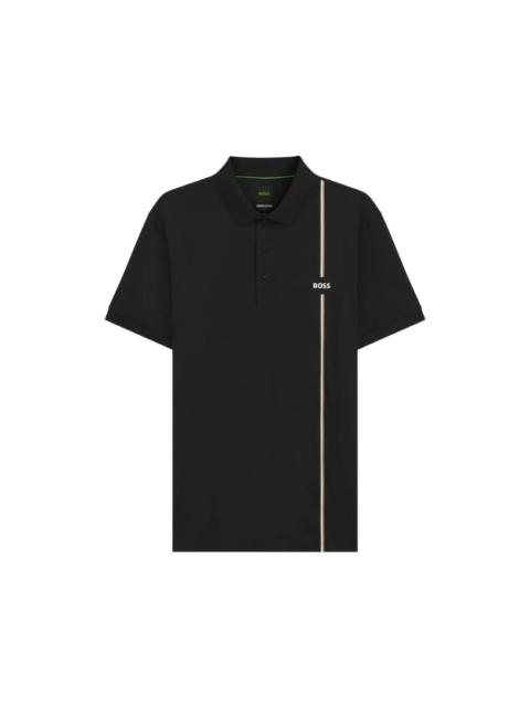 BOSS Boss Black Polo Shirts Men