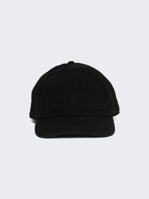 MM6 Maison Margiela Cotton Canvas Cap Black