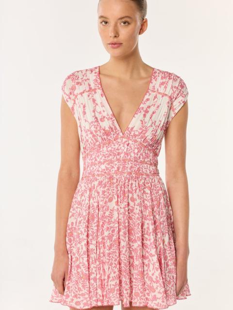 Poupette St Barth Mini Dress Ciao - Pink Lazuli