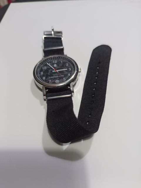A BATHING APE® Nato strap bape watch