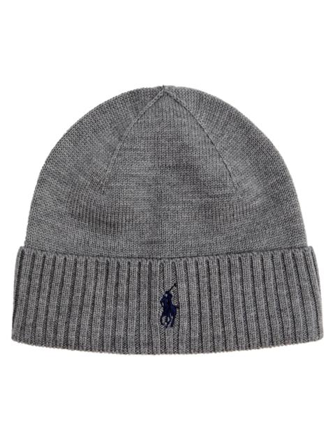 Polo Ralph Lauren Logo-embroidered wool beanie