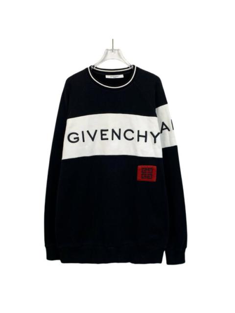 Givenchy Givenchy Black Cotton Crewneck Sweatshirt