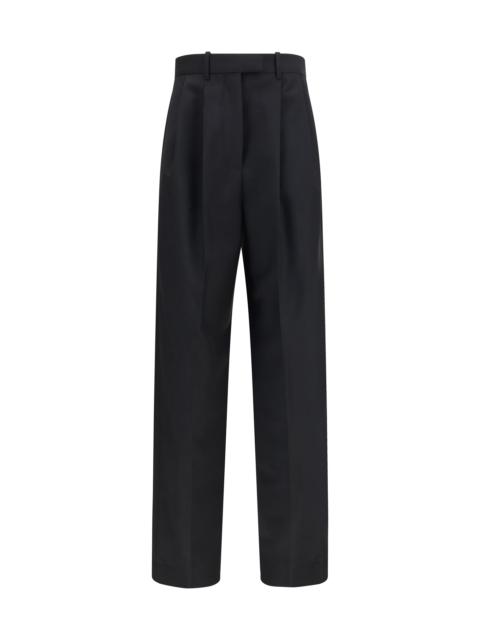 Givenchy Givenchy Women Double-Pleat Pants In Wool And Mohair
