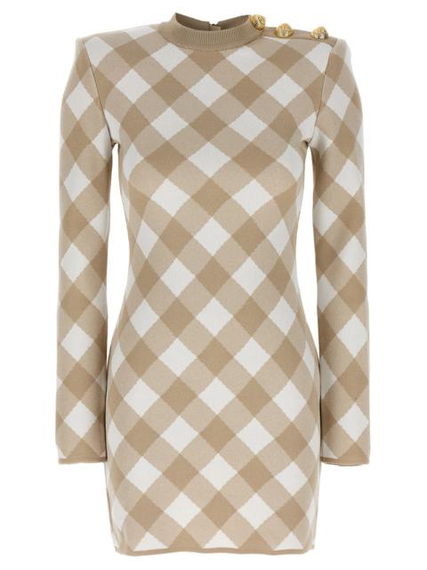 Balmain Balmain Women Vichy Dress