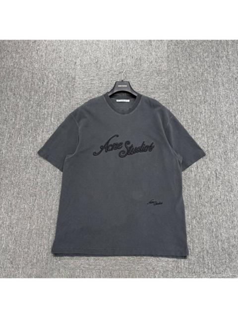 Acne Studios Acne Studios embroidered lettering short sleeves