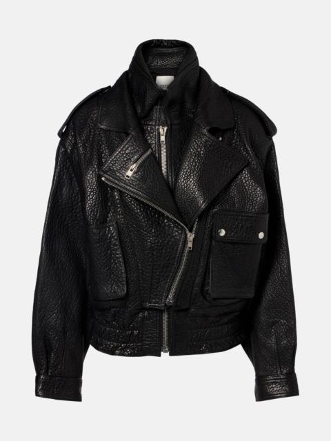 Isabel Marant Aneli leather biker jacket