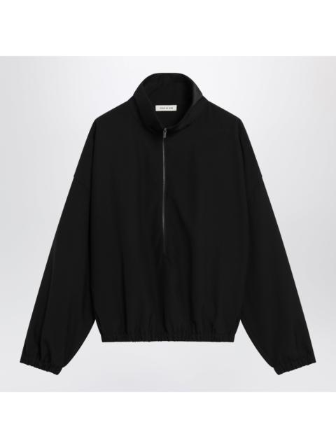 Fear of God Fear Of God Black Ripstop Wool Jacket With Black Half Zip Men
