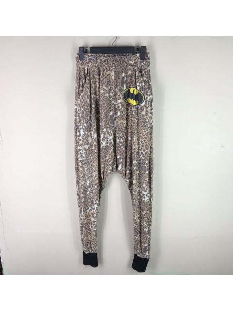 Other Designers Dc Comics Batgirl Harem Baggy Pants Leopard Printed Style