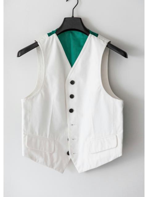 S/S16 Contrast Back Waistcoat