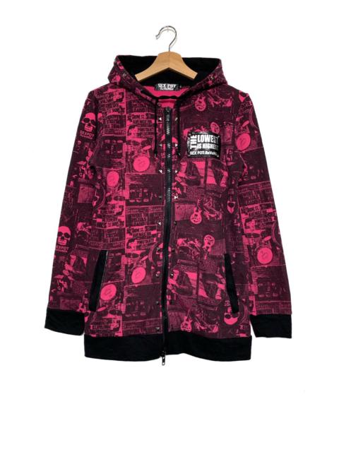 Other Designers Japanese Brand - Sex Pot Revenge Punk Seditionaries Studed Hoodies