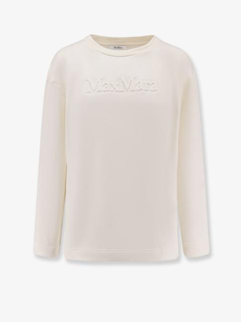 Max Mara Max Mara Berma Cotton And Silk Sweatshirt