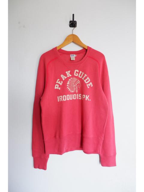 RRL by Ralph Lauren Vintage Rugby Ralph Lauren Peak Guide Distressed Crewneck