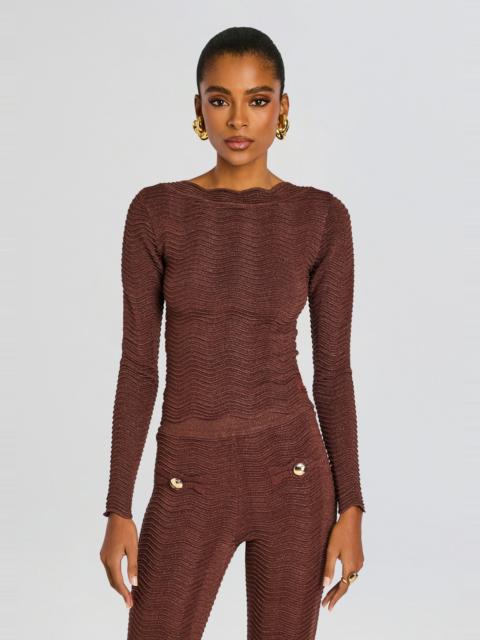 RETROFÊTE GALINA KNIT TOP