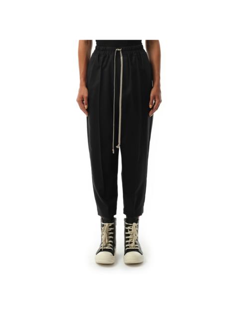 Rick Owens Drawstring Astaires Cropped in Black