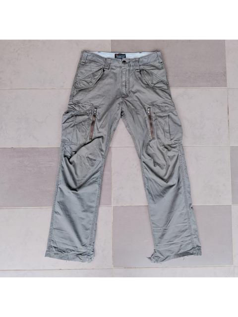 Other Designers Alpha Industries - ALPHA Tactical Distressed Zip Multipocket Cargo Pants