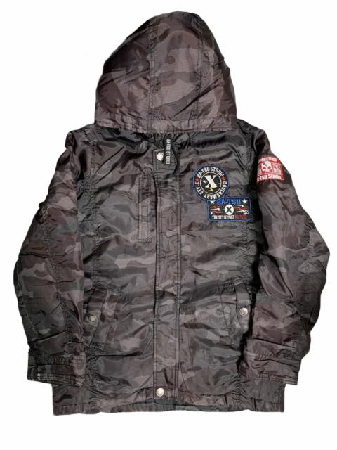 Other Designers Outdoor Life - Batsu Studio Patches Camouflage Winter Hoodie Jacket