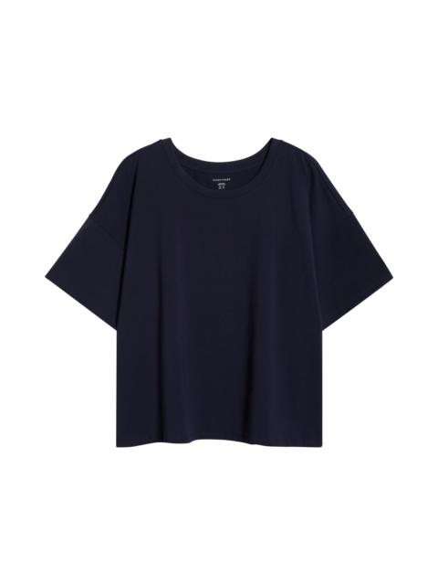 EILEEN FISHER Eileen Fisher Boxy Crewneck T-Shirt in Ink at Nordstrom