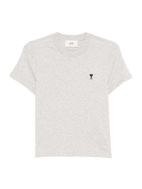 AMI Paris Black ADC Crop T-Shirt