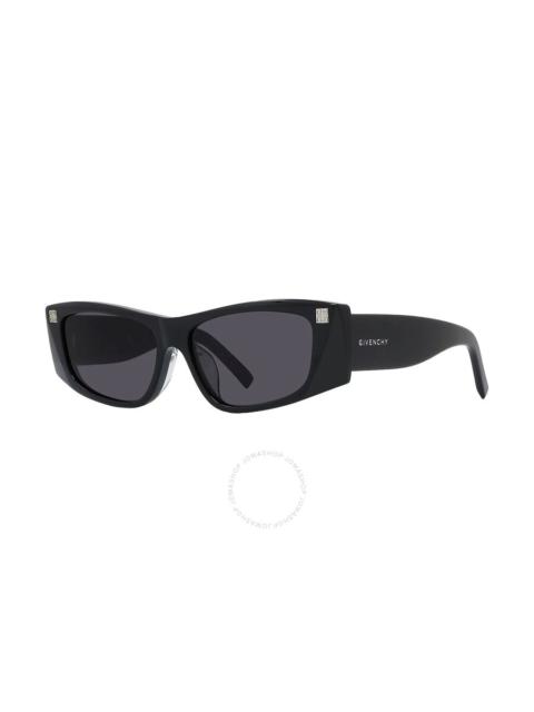 Givenchy Givenchy Grey Rectangular Ladies Sunglasses GV40048F 01A 56